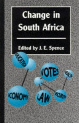 Imagen de archivo de Change in South Africa (Chatham House Papers) a la venta por medimops