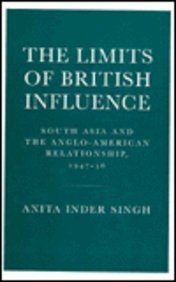 Beispielbild fr Limits of British Influence zum Verkauf von Better World Books