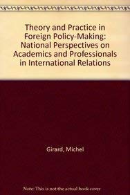 9781855671850: Theory and Practice in Foreign Policy Making