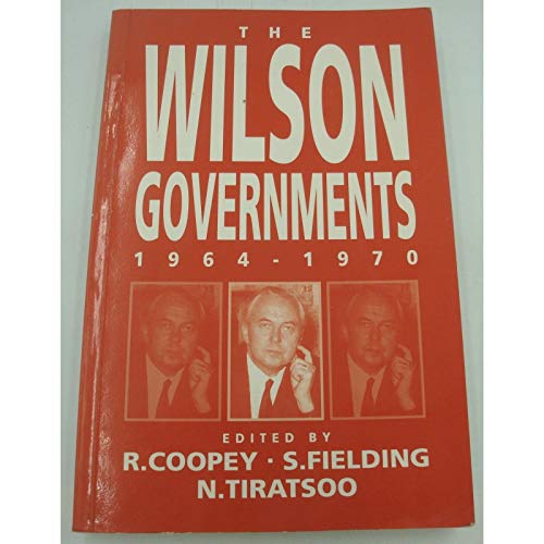 9781855673434: The Wilson Governments, 1964-1970