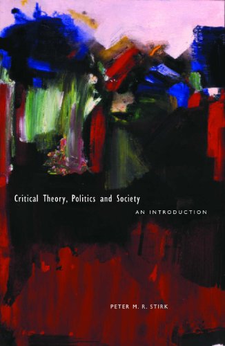 9781855675599: Critical Theory, Politics and Society: An Introduction