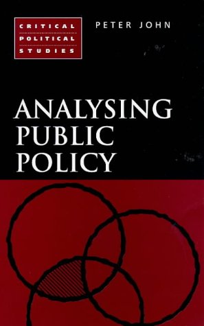 Imagen de archivo de Analysing Public Policy (Critical Political Studies) a la venta por Reuseabook
