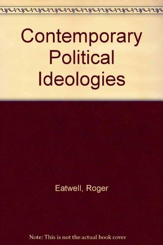 9781855676053: Contemporary Political Ideologies