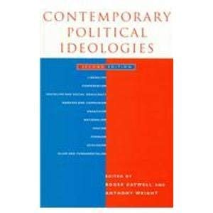 9781855676060: Contemporary Political Ideologies