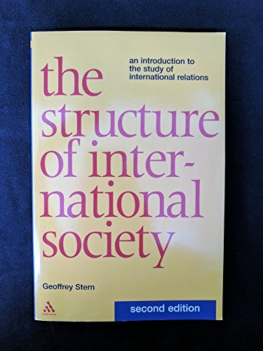 Stock image for The Structure of International Society: An Introduction to the Study of International Relations for sale by BookHolders