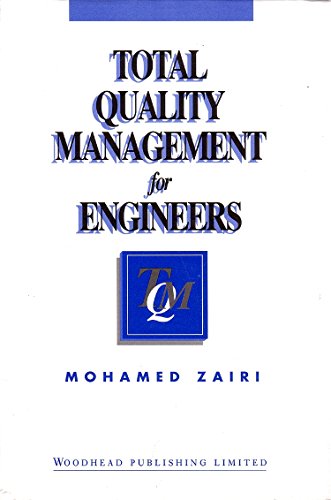 Beispielbild fr Total quality management for engineers zum Verkauf von AwesomeBooks
