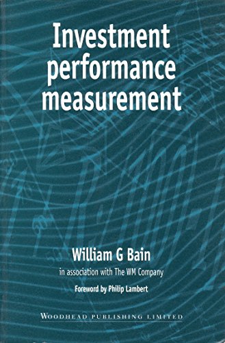 Beispielbild fr Investment Performance Measurement zum Verkauf von medimops