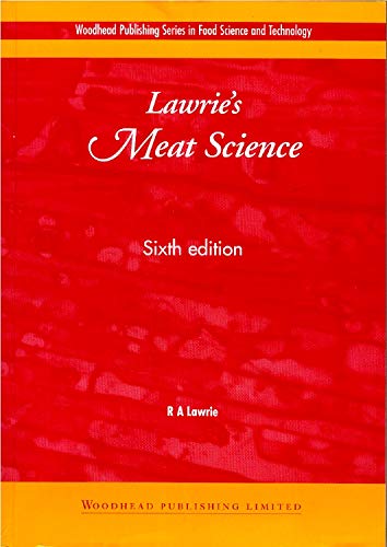 Beispielbild fr Lawrie's Meat Science, Sixth Edition zum Verkauf von Anybook.com