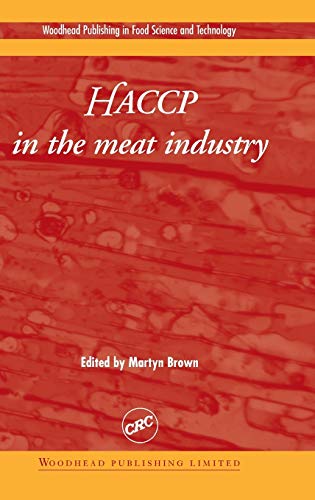 9781855734487: Haccp in the Meat Industry (Woodhead Publishing Series in Food Science, Technology and Nutrition)