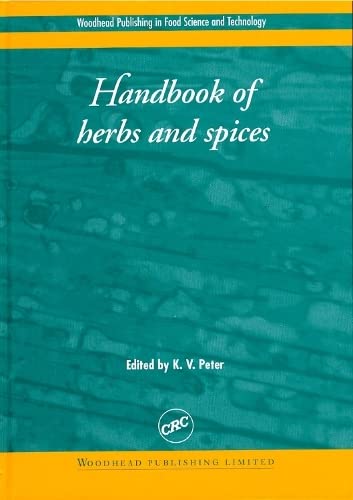 Beispielbild fr Handbook Of Herbs And Spices, Vol 1 zum Verkauf von Kanic Books