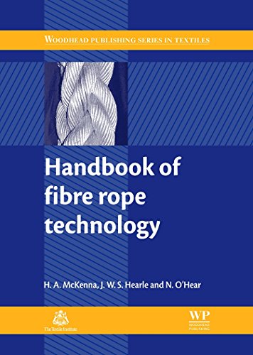 Imagen de archivo de Handbook of Fibre Rope Technology (Woodhead Publishing Series in Textiles) a la venta por Brook Bookstore On Demand