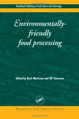 Beispielbild fr Environmentally Friendly Food Processing zum Verkauf von Kanic Books
