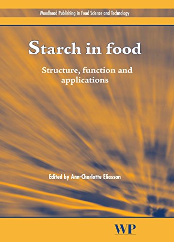 9781855737310: Starch in Food: Structure, Function and Applications