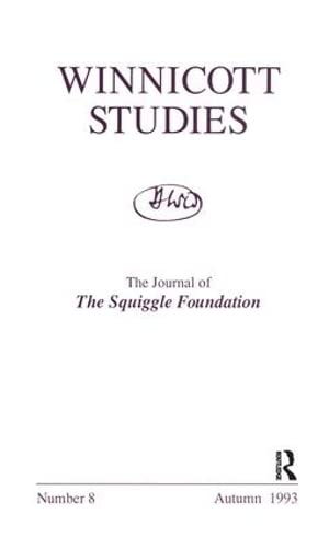 9781855750678: Winnicott Studies. No 8 (The Winnicott Studies Monograph Series)