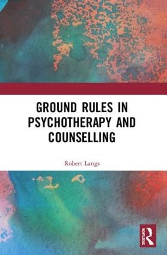 Imagen de archivo de Ground Rules in Psychotherapy and Counselling a la venta por Blackwell's