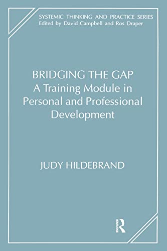 9781855751811: Bridging the Gap: A Training Module in Personal and Professional Development