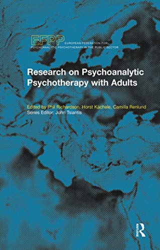 Beispielbild fr Research on Psychoanalytic Psychotherapy with Adults (The EFPP Monograph Series) zum Verkauf von WorldofBooks