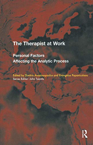 Stock image for The Therapist at Work (The EFPP Monograph Series) for sale by Irish Booksellers