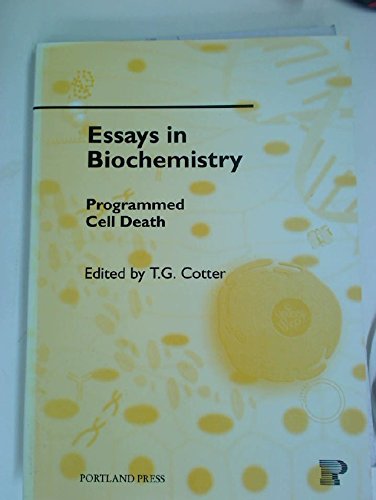 9781855781481: Programmed Cell Death: v. 39 (Essays in Biochemistry)