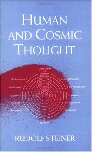 Human and Cosmic Thought (9781855841406) by Steiner, Rudolf; Eichenauer, Gabriele Gernhard; Davy, Charles