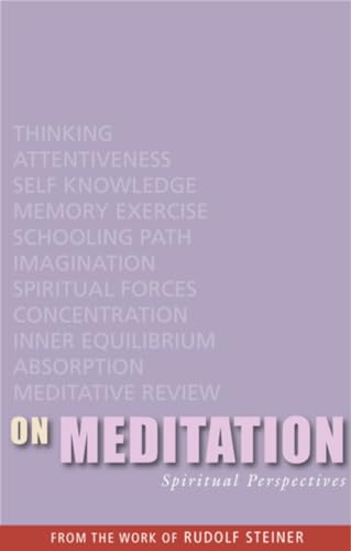 Imagen de archivo de On Meditation: Spiritual Perspectives a la venta por ThriftBooks-Dallas