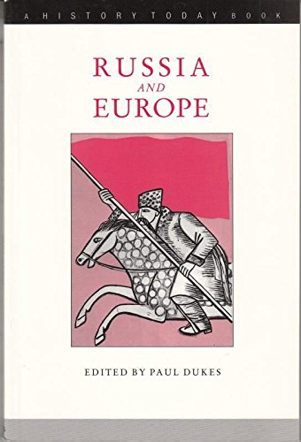 Imagen de archivo de Russia and Europe (A History Today Book) a la venta por AwesomeBooks