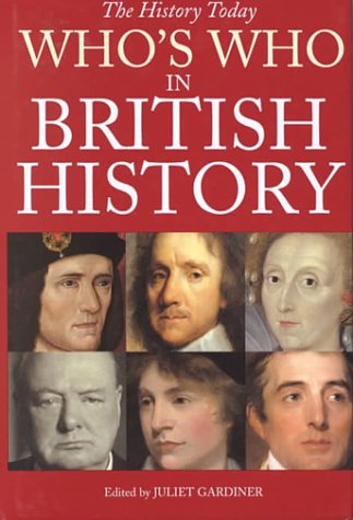 9781855857711: WHO'S WHO IN BRITISH HISTORY