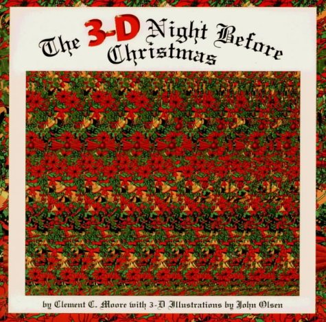 9781855862029: The 3-D Night before Christmas