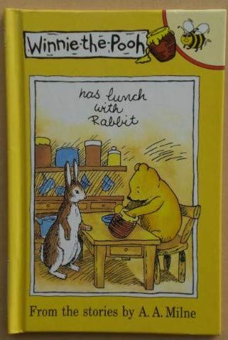 Beispielbild fr Winnie the Pooh Has Lunch With Rabbit zum Verkauf von WorldofBooks