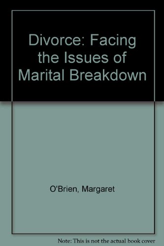 Stock image for Divorce: Facing the Issues of Marital Breakdown for sale by Shalimar Books