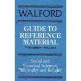 Imagen de archivo de Walford's Guide to Reference Materials: Science and Technology a la venta por Phatpocket Limited