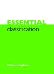 Beispielbild fr Essential Classification zum Verkauf von WorldofBooks