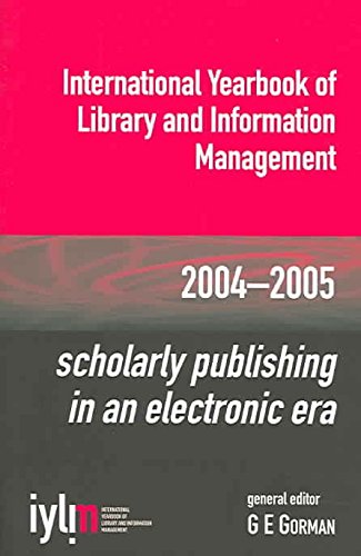 Beispielbild fr Scholarly Publishing in an Electronic Era 2004-2005 zum Verkauf von Better World Books