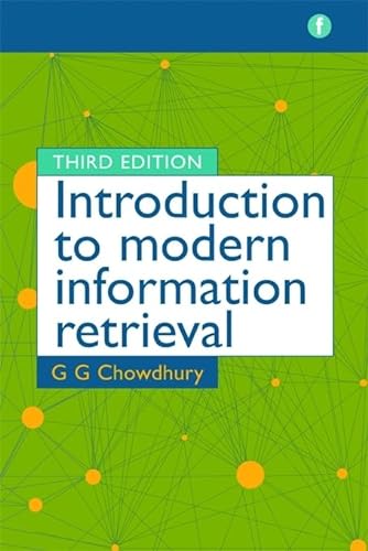 Imagen de archivo de Introduction to Modern Information Retrieval a la venta por Anybook.com