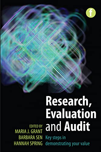 Beispielbild fr Research, Evaluation, and Audit: Key Steps in Demonstrating Your Value zum Verkauf von Revaluation Books