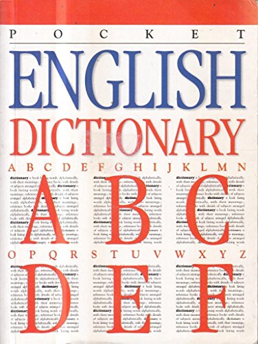 Imagen de archivo de English Dictionary (Pocket dictionary) a la venta por ThriftBooks-Atlanta