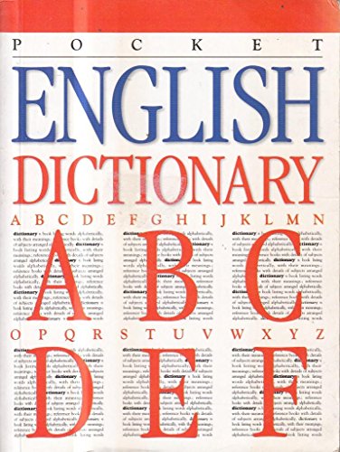 Stock image for English Dictionary (Pocket dictionary) for sale by ThriftBooks-Atlanta