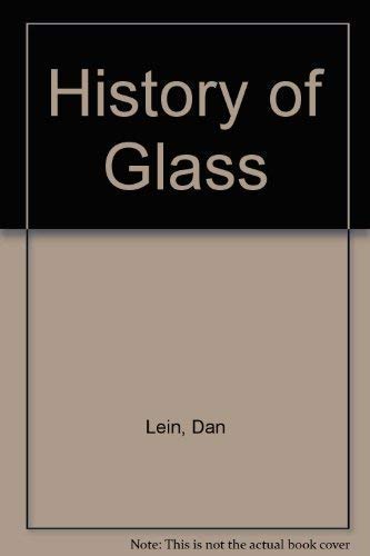 9781856055444: History of Glass