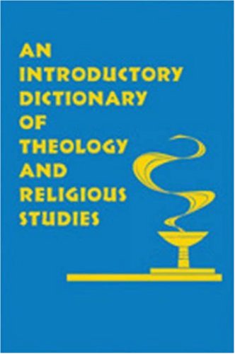 9781856075954: An Introductory Dictionary of Theology and Religious Studies