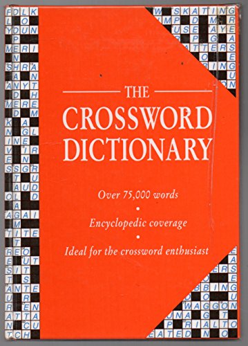 Beispielbild fr THE CROSSWORD DICTIONARY. zum Verkauf von WorldofBooks