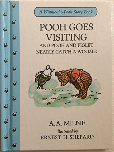 Beispielbild fr Pooh Goes Visiting (and Pooh and Piglet Nearly Catch a Woozle) zum Verkauf von AwesomeBooks