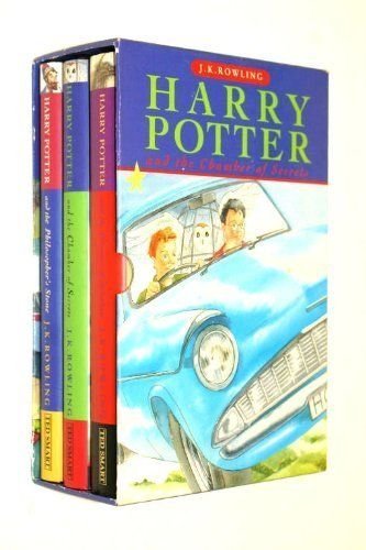 Beispielbild fr The Harry Potter trilogy: Chamber of Secrets; Philosophers Stone; Prisoner of Azkaban (THE HARRY POTTER TRILOGY) zum Verkauf von WorldofBooks