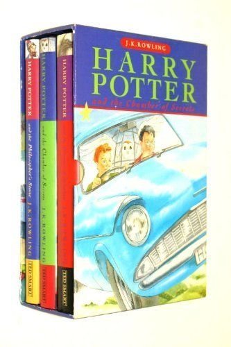 Stock image for The Harry Potter Trilogy (Harry Potter And The Chamber Of Secrets; Harry Potter and the Philosopher's Stone; Harry Potter and the Prisoner of Azkaban) BOXED SET for sale by Alexander's Books