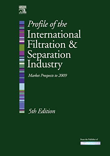 Beispielbild fr Profile of the International Filtration & Separation Industry: Market Prospects to 2009 zum Verkauf von Ria Christie Collections