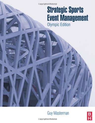 Stock image for Strategic Sports Event Management for sale by Better World Books Ltd