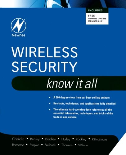 Beispielbild fr Wireless Security: Know It All (Newnes Know It All) zum Verkauf von GoldenWavesOfBooks
