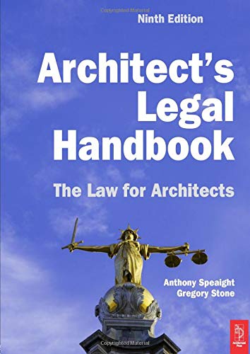 Imagen de archivo de Architect's Legal Handbook a la venta por Bahamut Media