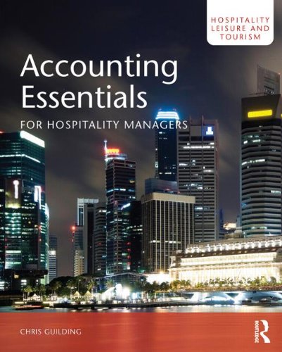 9781856176675: Accounting Essentials for Hospitality Managers (Hospitality, Leisure and Tourism)