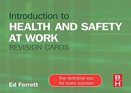 Stock image for Introduction to Health and Safety at Work Revision Cards for sale by dsmbooks