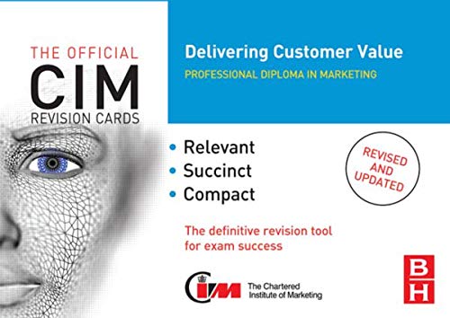 CIM Revision Cards: Delivering Customer Value (9781856178518) by Donnelly, Ray